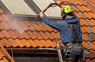 Démoussage et hydrofuge de toiture à Sevelinges
